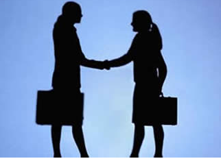 women sharing business, mary kay blog